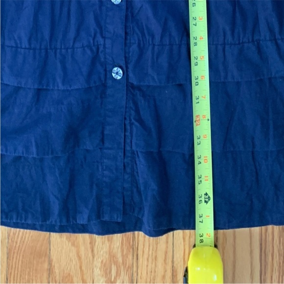 Anthropologie Maeve Blue Shirt Dress - Picture 6 of 9